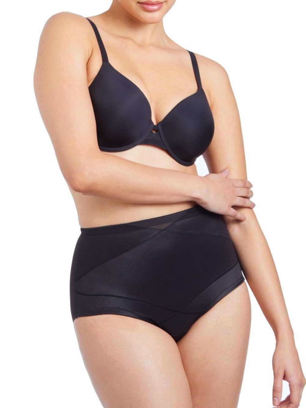 Cupid Intimates Tummy Tuck Shaping Brief - Black